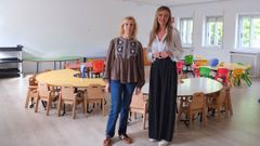 La conselleira Fabiola Garca en la escuela Virxe de Covadonga de Ourense