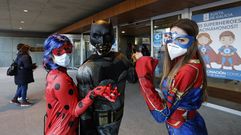 Primera jornada de vacunaci�n a los ni�os ourensanos de entre 5 y 11 a�os