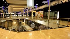 Planta superior del centro comercial donde muri� la ni�a