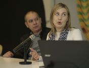 Xos� Regueira y Enma Gonz�lez detallaron ayer la <span lang= es-es >participaci�n provincial en el sal�n Xantar</span>