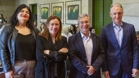 Patricia Torres, Montserrat Rodrguez, Luis Menor y Jos Juan Cerdeira.