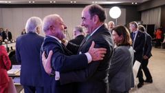 El presidente de Brasil, Lula da Silva, con Ignacio Gal�n, presidente de Iberdrola.