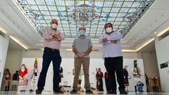 El alcalde de Ourense clausur� la exposici�n <Os nosos entroidos>