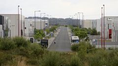 La parcela de la imagen ser� ocupada por la multinacional Bricomart