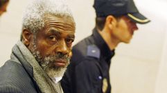 Leonardo Patterson, durante el juicio de Santiago