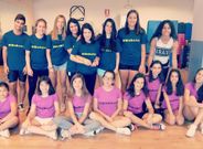 Preparando el �Ribadance� y el �flashmob�. 