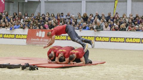 Actos de la Guardia Real en Lugo: actos en Equigal