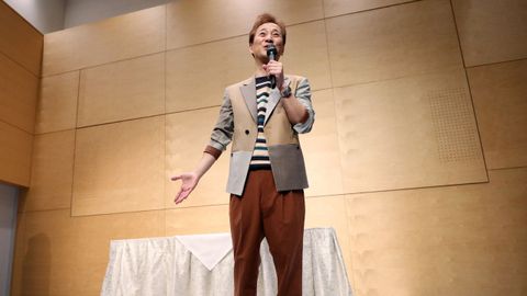 La estrella de la televisi�n japonsea Masahiro Nakai, antiguo miembro de la banda SMAP