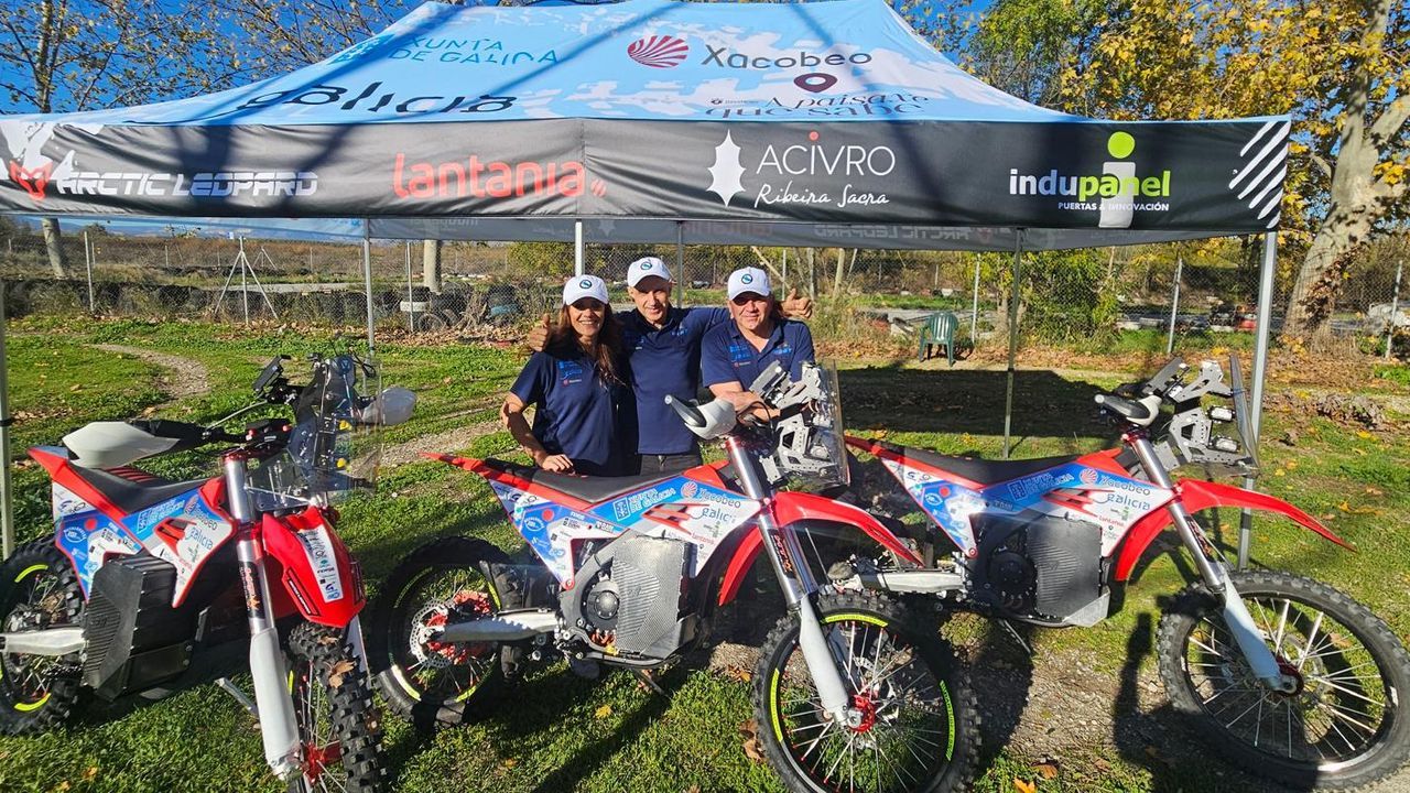 Gomez Pallas, el único piloto gallego que competirá en el Dakar: «Vamos a llevar a Galicia muy lejos»