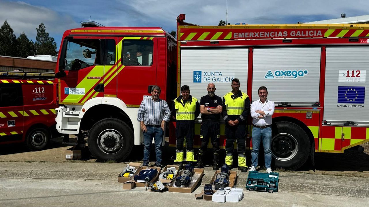 El GES de Ponteceso pide mejoras para las 25 agrupaciones de emergencias que operan en Galicia