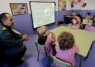 Charla en la escuela infantil Barrionovo, en Arteixo.