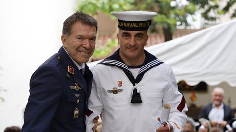 En el acto se reconoció la labor de reservistas y colaboradores