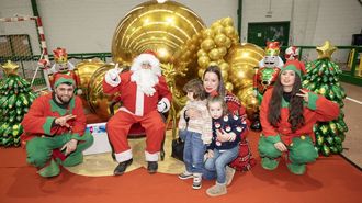 Un acto reciente de Navidad en Cee