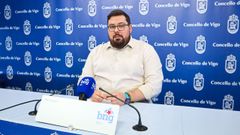 El concejal nacionalista Xabier P�rez Igrexas