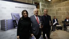 Marta N�voa, Francisco N�voa y Avelino Muleiro en la presentaci�n