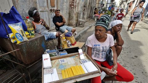 Una calle de La Habana (Cuba), el pasado martes.