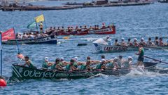 Tir�n, en una regata de la Liga Galega esta campa�a.