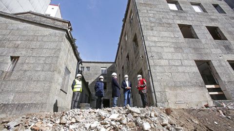 Imagen de archivo de las obras del Albergue San Javier