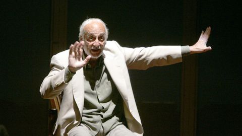 En el Auditorio Gustavo Freire en Lugo, con la obra El tnel