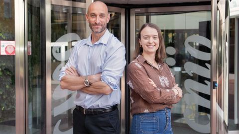 Los investigadores del CNIO Nabil Djouder y Paula S&aacute;nchez, responsables del estudio