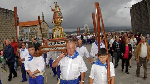 Procesi�n Virgen Guadalupe en Rianxo