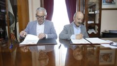 Miguel Fern�ndez y Jos� Antonio Quiroga firmaron el convenio para transformar Ferm�n Rivera