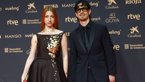 Los cantantes Tony y Luci, ganadores del Benidorm Fest