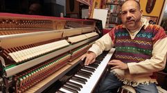 El pianista sobre el oc�ano que grab� con Silvio