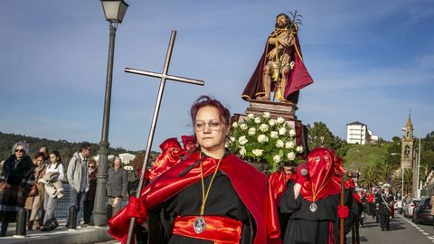 Procesi�n del Ecce Homo en O Porto do Son