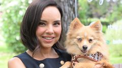 Chenoa, junto a su perrita Chloe