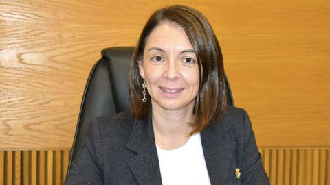La alcaldesa de Muros, Mara Lago.