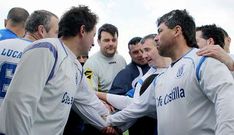 Los futbolistas de Mario y Leo celebraron el ascenso de categor�a