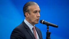 El exministro de Petr�leo de Venezuela Tareck El Aissami el pasado mes de enero en Caracas