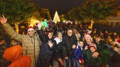 Arranque de la Navidad en Camarias