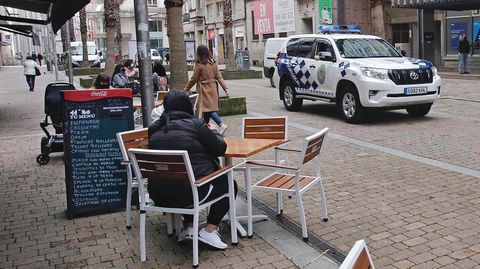 Reapertura de terrazas en Pontevedra