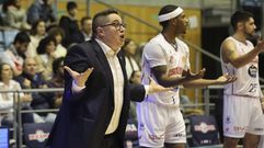 Diego Epifanio, Epi, en el partido del Obradoiro ante el Zamora