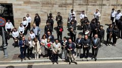 Luis L�pez encabez� la delegaci�n que promocion� la fiesta en la capital de Espa�a