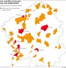 Los concellos en los que hay m�s duplicidades