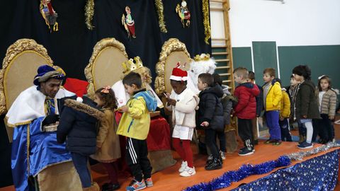 Festival de navidad en los  colegios del Barbanza, Muros y Noia