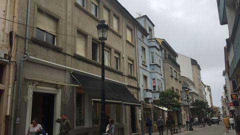 El piso que subasta el Concello es el segundo del inmueble número 20 de la calle Reinante