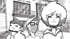 Imagen del videoclip que Hanselus creo sobre R�bade