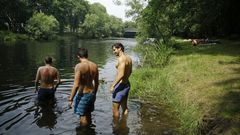 Zona de ba�o en Chai�n, Santiago