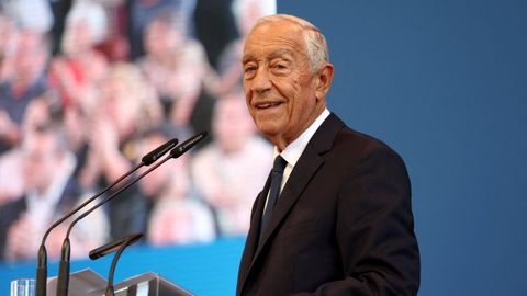 El presidente de Portugal, Marcelo Rebelo de Sousa