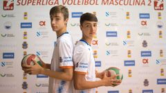 Mart�n Casais, izquierda, con su compa�ero Jaime Arjones