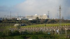 Vista de la central nuclear de Almaraz, en la provincia de C&aacute;ceres.