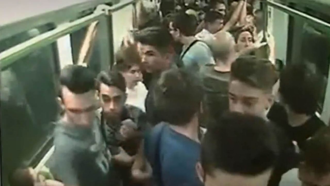 Nueve detenidos por desatar el pánico en el metro de Valencia con ...
