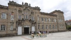 El IES Valle Incl�n de Pontevedra, en una imagen del pasado 21 de junio