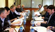 Primera reuni�n del comit� organizador del certamen Galiforest 2014.