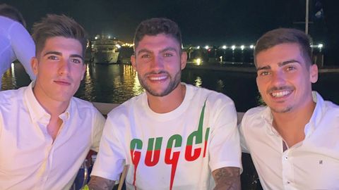 Gaizka Larrazabal, Unai Nez e igo Crdoba de cena en Ibiza