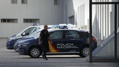Imagen de archivo de un coche de la Polic�a en la comisar�a de Lonzas.